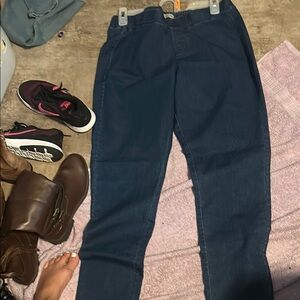 Per Se Women's Blue Jeggings